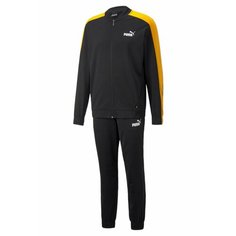 Костюм спортивный PUMA Tricot Tracksuit, размер USA - S, черный/желтый