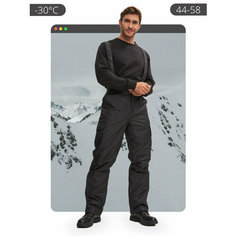 Брюки MowGear, размер 56-58/170-176, black