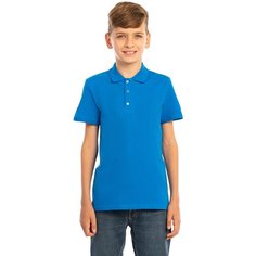 Поло N.O.A., размер 152, ярко-синий NOA