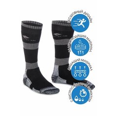 Носки FORCELAB Спорт, размер 39-44, черный