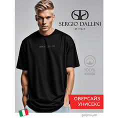 Футболка Sergio Dallini, размер XS/S, чёрный