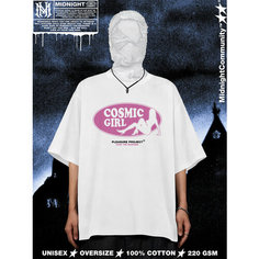Футболка Оверсайз, размер 2XL, белый Victorian Cross