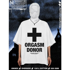 Футболка Оверсайз, размер S, белый Victorian Cross