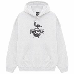 Толстовка THRASHER, размер S, , серый