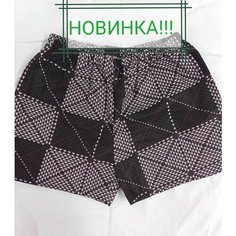 Трусы BeLLa Vita Дом, размер 52, коричневый