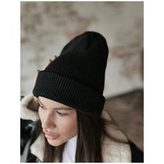 Шапка бини , размер 50;52;54;56, черный buy me
