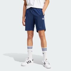 Шорты adidas Originals, размер 2XL, синий