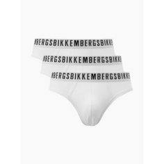 Трусы BIKKEMBERGS Classic, комплект из 3 шт., размер M, white