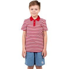 Поло N.O.A., размер 158, красный NOA