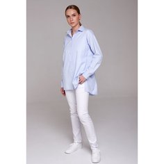 Рубашка IRINA EGOROVA, размер 48-50, голубой