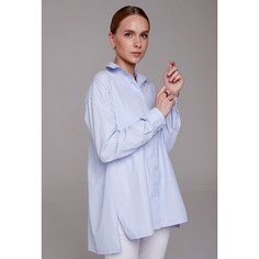 Рубашка IRINA EGOROVA, размер 52-54, голубой
