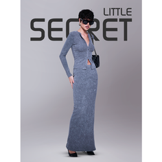 Юбка Little Secret, размер XL, темно-серый