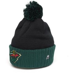 Шапка Atributika & Club Minnesota Wild, размер 55-58, черный