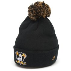 Шапка Atributika & Club Anaheim Ducks, размер 55-58, черный