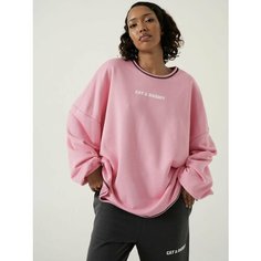 Свитшот Весь мир моды, размер one size, , розовый Cat & Rabbit