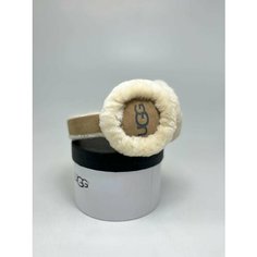 Наушники UGG, размер 52/60, бежевый