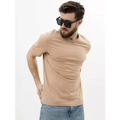 Футболка TexDress, размер L, бежевый