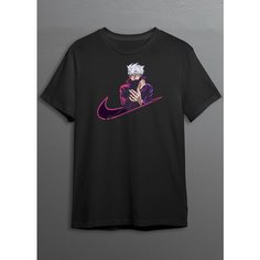Футболка CherryPie Аниме, размер 4XL, черный