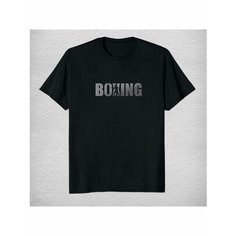 Футболка boxing бокс надпись, размер XL, чёрный Моя маikа