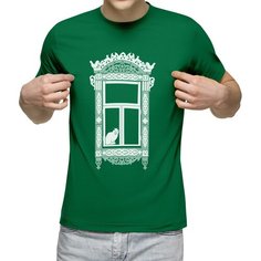 Футболка Us Basic, размер S, зеленый