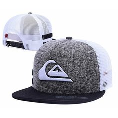 Бейсболка Quiksilver, размер OneSize, серый