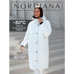 Пуховик NORDIANA, размер L, белый