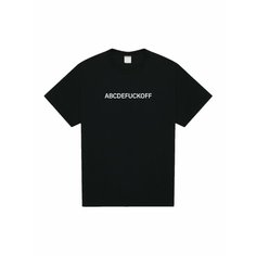 Футболка, размер L, черный, Black Нет бренда