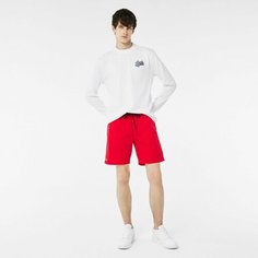 Шорты для плавания LACOSTE, размер M, красный