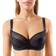 Бюстгальтер Coquette Revue, размер 75H, черный