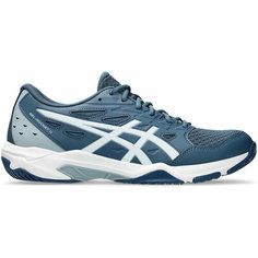 Кроссовки ASICS GEL-ROCKET 11, полнота F (EU)/ на среднюю стопу, размер 12 US, белый, синий