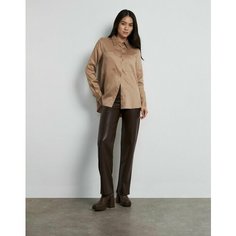 Рубашка Gloria Jeans, размер XS (38-40), бежевый