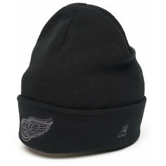 Шапка Atributika & Club Detroit Red Wings, размер 55-58, черный