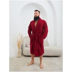 Халат xalat.me, размер 48-50, бордо