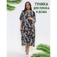 Платье , размер 52-62, черный Soft Home