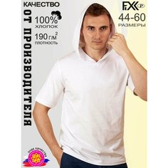 Футболка FIXXSELFIXX, размер 48, белый