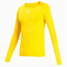 Футболка спортивная PUMA Essentials Small Logo Tee, размер L, Желтый