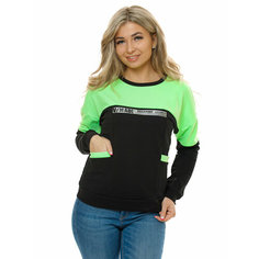 Свитшот LOVETEX.STORE, размер 50, , зеленый