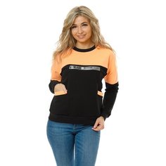 Свитшот LOVETEX.STORE, размер 50, , оранжевый