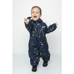 Комбинезон crockid ВК 60085/н/12 ГР, размер 74-80/52, , синий