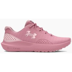 Кроссовки Under Armour W Charged Surge 4, полнота F (EU)/ на среднюю стопу, размер 5, розовый