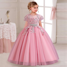 Платье, размер 110, розовый Max Garment