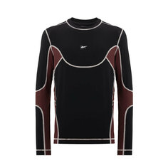 Лонгслив Reebok Performance, размер S INT, , красный