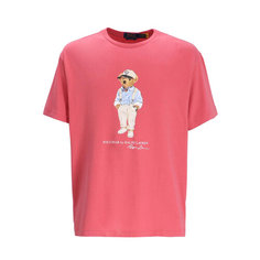 Футболка Polo Ralph Lauren, размер L, темно-розовый