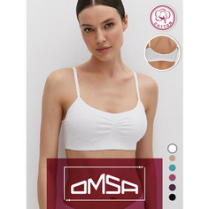 Кроп-топ Omsa OMSA COTTON, 1 шт., размер 48, bianco