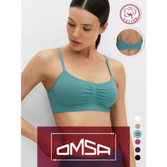 Кроп-топ Omsa OMSA COTTON, 1 шт., размер 48, menta