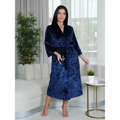 Халат LOVETEX.STORE, размер 48, синий
