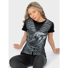 Футболка MixFix, размер L, чёрный