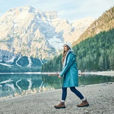 Полуботинки челси ecco GRAINER W, размер 36, коричневый