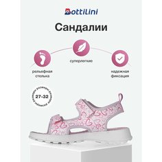 Сандалии Bottilini, размер 27, светло-розовый