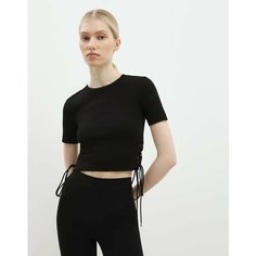 Кроп-топ Gloria Jeans, размер XS (38-40), черный